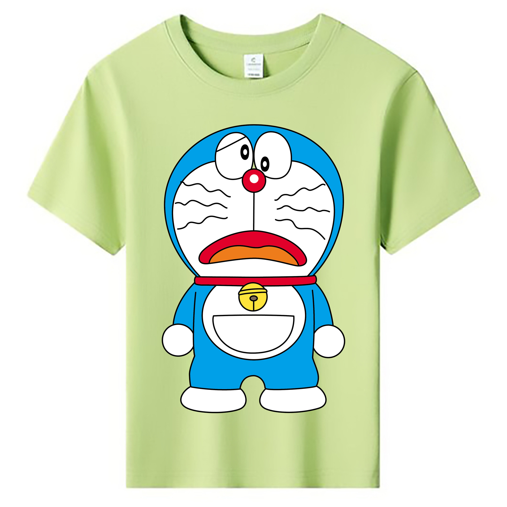 （画像用） ドラえもん Doraemon 綿100％キッズTシャツ（フロントプリント）